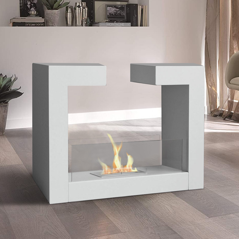 Bio-ethanol Fireplace-floor standing fireplace