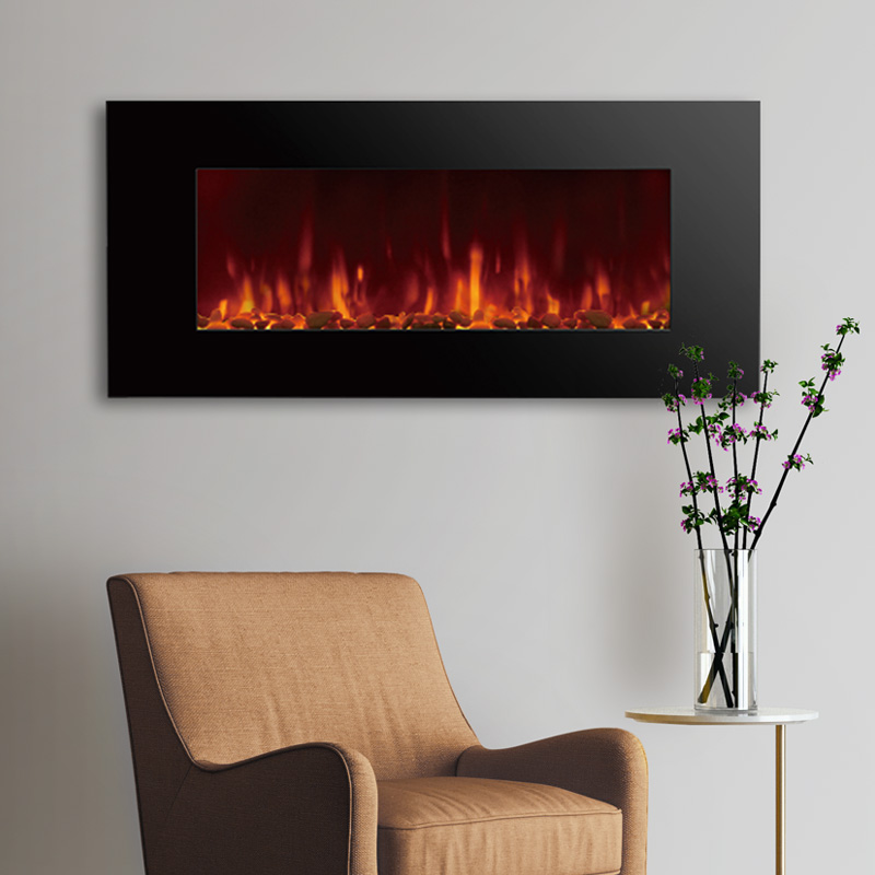 Electric-Fireplace-wall-mounted-fireplace