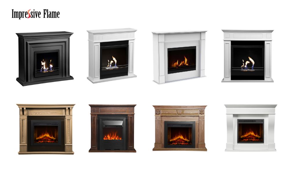 Wood Fireplace Collection