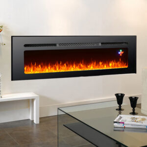 Impressive Flame Built-in Wall Electric Fireplace EFG-1340