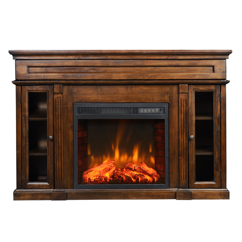 Impressive Flame Modern Fireplace TV Stand Entertainment Center Electric Heater WF729 - Bild 3