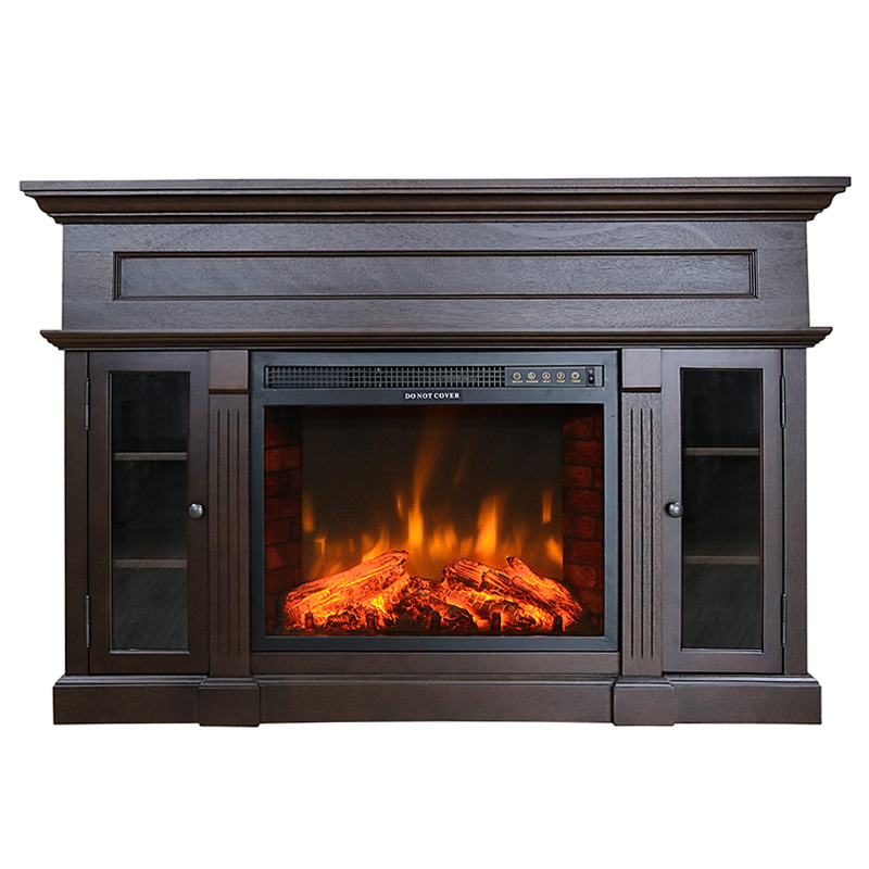 Impressive Flame Modern Fireplace TV Stand Entertainment Center Electric Heater WF729 - Bild 2