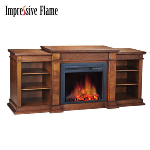 電気暖炉エンターテイメントセンター WF722