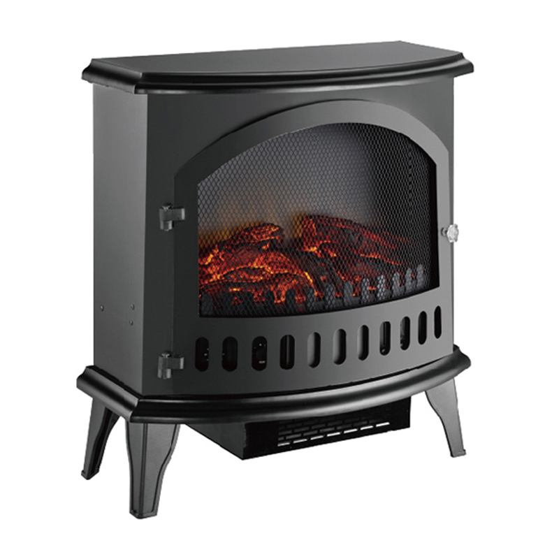 Small Free standing Electric Fireplace EF257 Impressive Flame