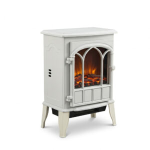 Impressive Flame Freestanding Electric Fireplace Electric Heater Small Portable Stove EFYH201