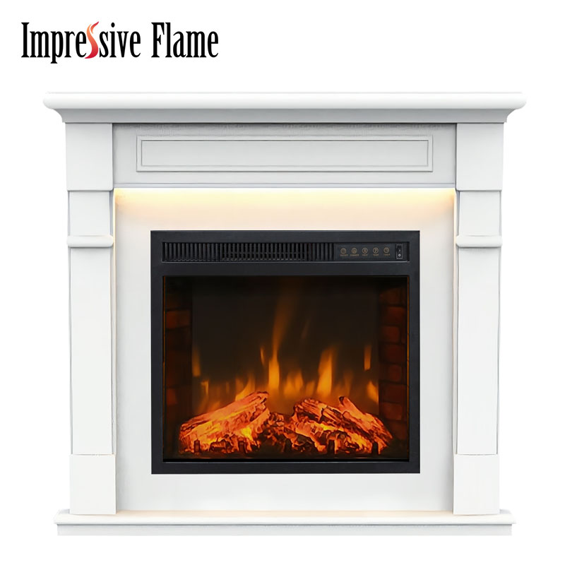 Beeindruckende Flamme Morden Ecke Elektrischer Kamin WF127 Ecke - Bild 2