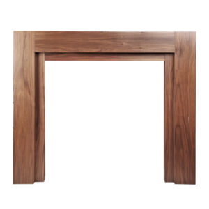Manteau de cheminée avec cadre en bois WA101