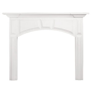 Weißer Kaminholzholz Surround Wa107