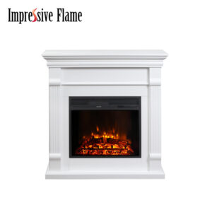 Impressive Flame Electric Fireplace Heater TV Stand Entertainment Center Fireplace WF721