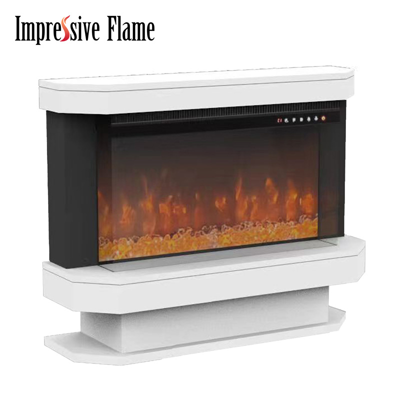 3-Sided Glass Electric Fireplace WFG-30D3