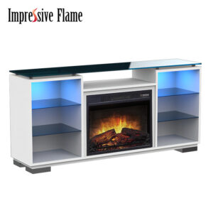 18" Electric Fireplace with LED Light WFG18-TV10