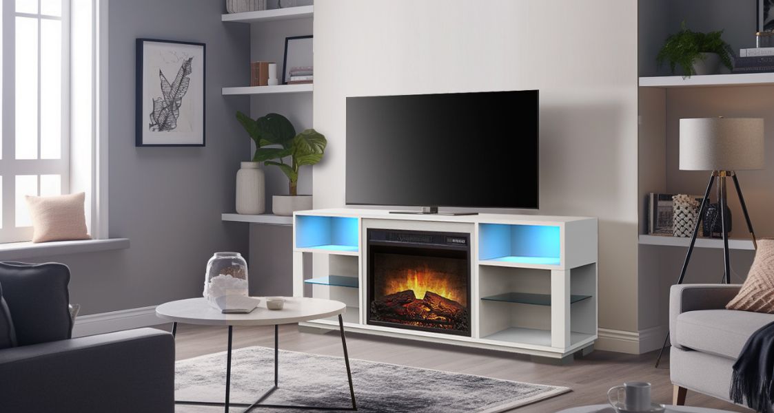 Illustration-Electric Fireplace