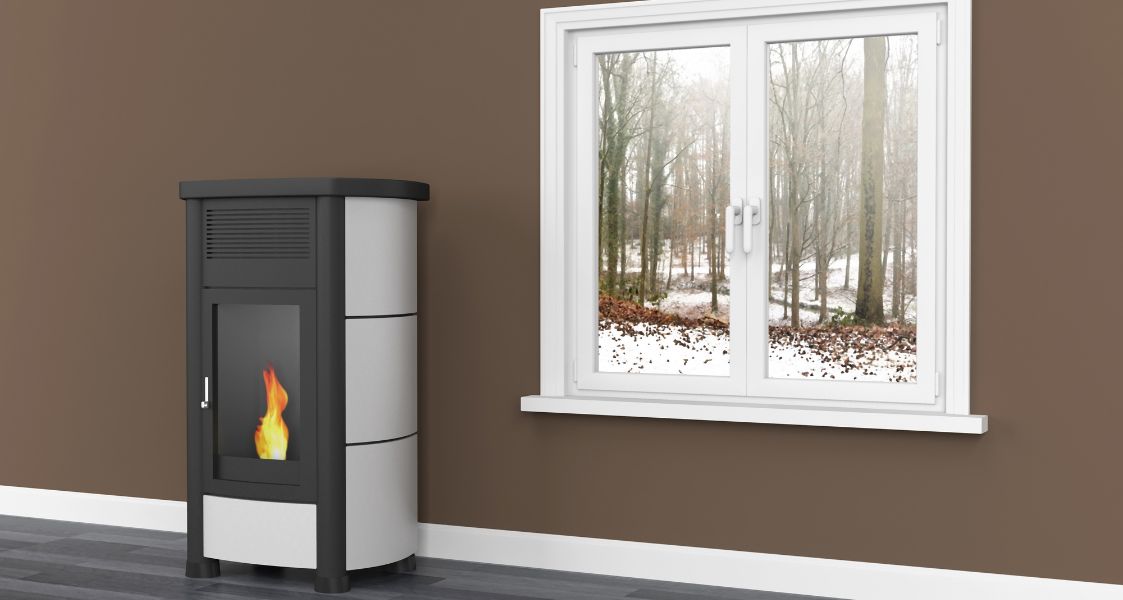 Illustration-Pellet Fireplace