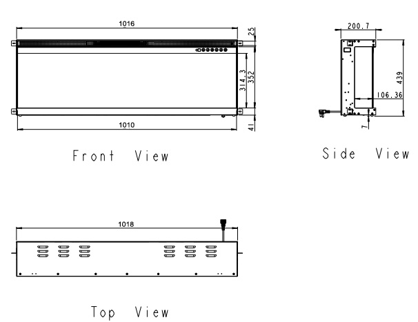 EFG-40D Line drawing