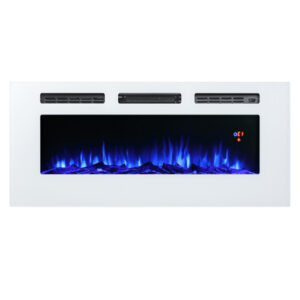 Impressive Flame Classic Built-in & Wall Mounted Electric Fireplace 36” EFG-1336 White