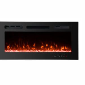 Impressive Flame 10.5cm Ultra Slim Built-in & Wall Mounted Electric Fireplace 40" EFG-1340TCLS