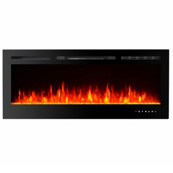 Impressive Flame Low Profile Built-in & Wall Mounted Electric Fireplace 50” EFG-1350TCLA