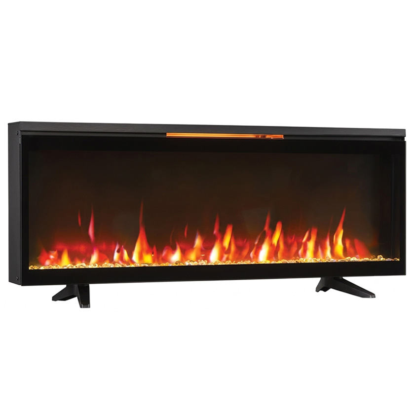 Impressive Flame 60" 3-in-1 Freestanding, Wall Mounted & Built-in Infrared Electric Fireplace EFG-60INF