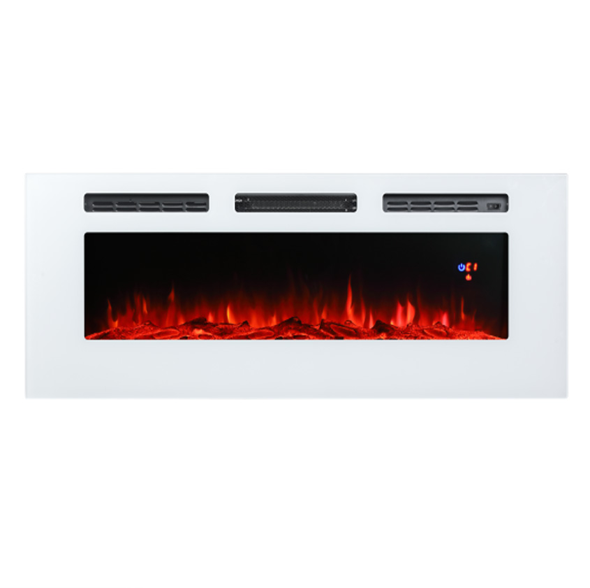 Impressive Flame Classic Built-in & Wall Mounted Electric Fireplace 40” EFG-1340 White