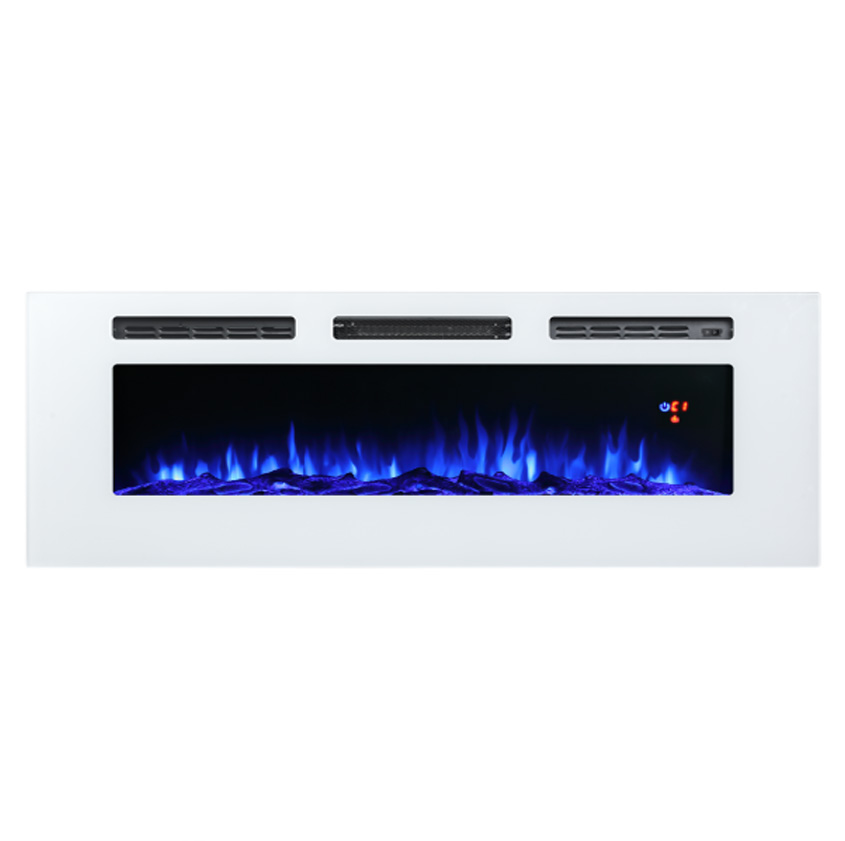 Impressive Flame Classic Built-in & Wall Mounted Electric Fireplace 60” EFG-1360 White