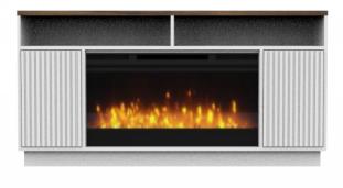 Impressive Flame Entertainment Centers & TV Stands With Fireplace WF2512 - Image 2