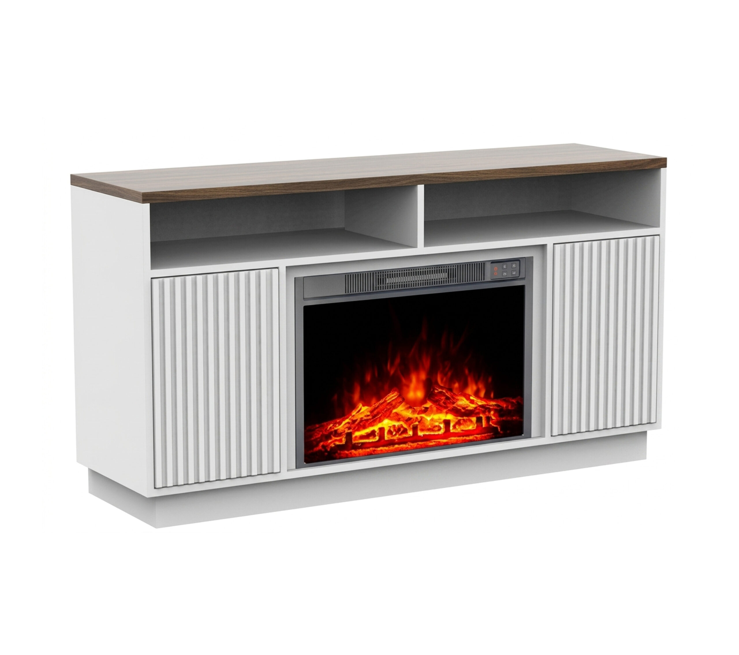 Impressive Flame Neat and Delicate Design Entertainment Centers & TV Stands With Fireplace WF2516
