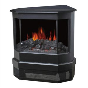 Beeindruckender Flame 3-seitiger freistehender elektrischer Panoramakamin mit 3D-Holzflamme EF-330
