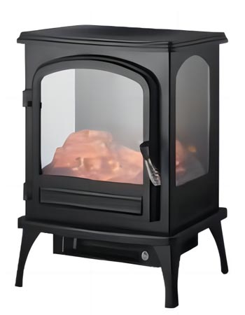 Impressive Flame Compact 3-Sided Freestanding Electric Fireplace Stove EFS-1817