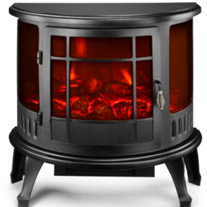 Impressive Flame 3-seitiger freistehender elektrischer Kaminofen mit zu öffnender Tür ESF-23